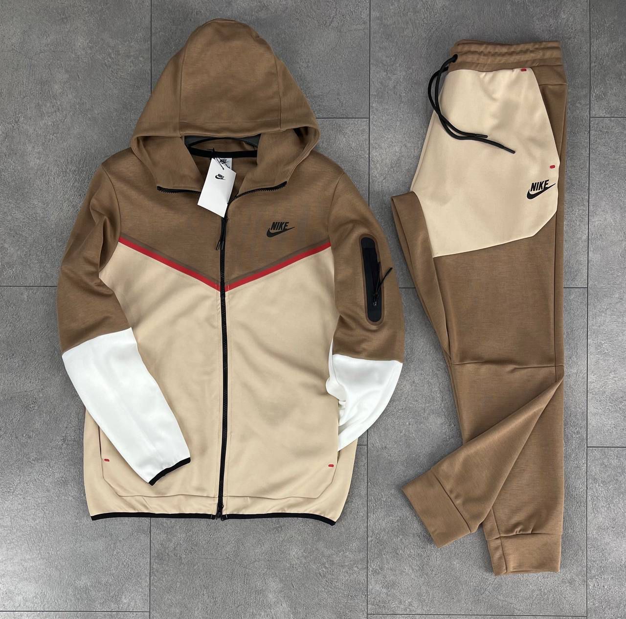 Nike Tech Fleece Coffee Brown '23 Full Set